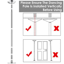 Load image into Gallery viewer, Stripper Dance Pole 45mm Spinning Static Dancing Pole
