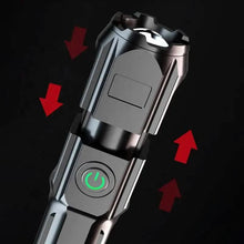 Load image into Gallery viewer, Strong Telescopic Light Zoom Flashlight
