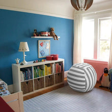 Load image into Gallery viewer, Stuffed Animal Storage Bean Bag Chair Cover

