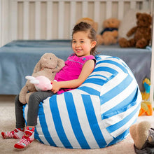 Load image into Gallery viewer, Stuffed Animal Storage Bean Bag Chair Cover
