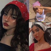 Load image into Gallery viewer, Stunning Print Bandana Hair Bands For Girls ,Women And Kids Unisex Square Scarf Turban Headband Hair Accessories
