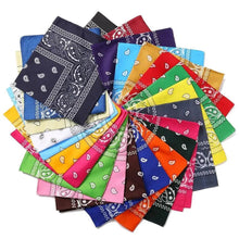 Load image into Gallery viewer, Stunning Print Bandana Hair Bands For Girls ,Women And Kids Unisex Square Scarf Turban Headband Hair Accessories
