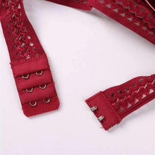 Load image into Gallery viewer, Stunning Women's French Style Lace Bra Girls Triangle Cup Lingerie With Deep V Wireless Underwear Soft Thin Seamless Bra
