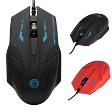 Load image into Gallery viewer, Stylish  3 Buttons Colorful Optical USB Wired Mouse  Wired Gaming Mouse with 2400DPI High Precision Mouse Buttons
