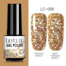 Load image into Gallery viewer, Stylish Blue Womens Nail Gel Polish Permanent UV Gel Popular High Quality Colorful Nail Polish Gel For Girls
