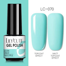 Load image into Gallery viewer, Stylish Blue Womens Nail Gel Polish Permanent UV Gel Popular High Quality Colorful Nail Polish Gel For Girls
