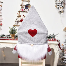 Load image into Gallery viewer, Stylish Chair Covers Christmas Santa Claus Chair Back Cover Christmas Dining Dinner Table Decoration New Year Party Supplies Dining Table Decoration for Home New Year Party
