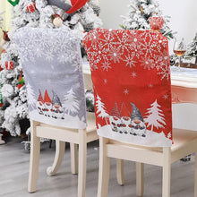 Load image into Gallery viewer, Stylish Chair Covers Christmas Santa Claus Chair Back Cover Christmas Dining Dinner Table Decoration New Year Party Supplies Dining Table Decoration for Home New Year Party
