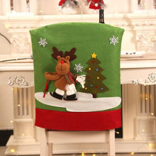 Load image into Gallery viewer, Stylish Chair Covers Christmas Santa Claus Chair Back Cover Christmas Dining Dinner Table Decoration New Year Party Supplies Dining Table Decoration for Home New Year Party
