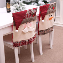 Load image into Gallery viewer, Stylish Chair Covers Christmas Santa Claus Chair Back Cover Christmas Dining Dinner Table Decoration New Year Party Supplies Dining Table Decoration for Home New Year Party
