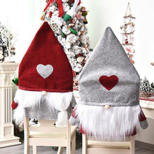 Load image into Gallery viewer, Stylish Chair Covers Christmas Santa Claus Chair Back Cover Christmas Dining Dinner Table Decoration New Year Party Supplies Dining Table Decoration for Home New Year Party
