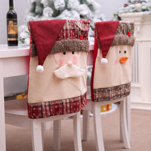 Load image into Gallery viewer, Stylish Chair Covers Christmas Santa Claus Chair Back Cover Christmas Dining Dinner Table Decoration New Year Party Supplies Dining Table Decoration for Home New Year Party

