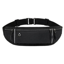 Load image into Gallery viewer, Stylish Design Unisex Waterproof Money Belt Bag Elegant Waist Pack Bag for Hiking Fitness Cycling Workout Gym Reflective Runners Belt Jogging Pocket Belt
