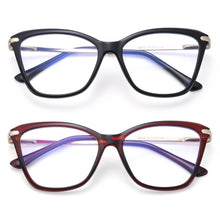 Load image into Gallery viewer, Stylish Eyeglasses Glasses Clear Lens  Blue Light Blocking Glasses Women Men Fashion Cat Eye Glasses Computer Gaming Eyeglasses Eye Protection Eyewear

