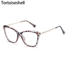 Load image into Gallery viewer, Stylish Eyeglasses Glasses Clear Lens  Blue Light Blocking Glasses Women Men Fashion Cat Eye Glasses Computer Gaming Eyeglasses Eye Protection Eyewear
