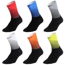 Load image into Gallery viewer, Stylish Fabric Cycling Socks Compression Anti Slip  Breathable Sport Socks For Men And Women  Functional Sports Athletics Breathable Socks
