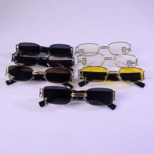 Load image into Gallery viewer, Stylish Fashionable Women Sunglasses Trending &amp; Luxury  Square Popular Design Men Glasses New Vintage Metal Black Comfortable Lenses Outdoor Travel Driving Sunglasses
