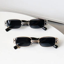 Load image into Gallery viewer, Stylish Fashionable Women Sunglasses Trending &amp; Luxury  Square Popular Design Men Glasses New Vintage Metal Black Comfortable Lenses Outdoor Travel Driving Sunglasses
