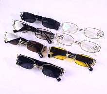 Load image into Gallery viewer, Stylish Fashionable Women Sunglasses Trending &amp; Luxury  Square Popular Design Men Glasses New Vintage Metal Black Comfortable Lenses Outdoor Travel Driving Sunglasses
