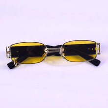 Load image into Gallery viewer, Stylish Fashionable Women Sunglasses Trending &amp; Luxury  Square Popular Design Men Glasses New Vintage Metal Black Comfortable Lenses Outdoor Travel Driving Sunglasses
