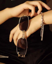 Load image into Gallery viewer, Stylish Fashionable Women Sunglasses Trending &amp; Luxury  Square Popular Design Men Glasses New Vintage Metal Black Comfortable Lenses Outdoor Travel Driving Sunglasses
