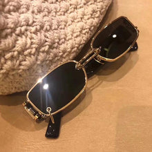 Load image into Gallery viewer, Stylish Fashionable Women Sunglasses Trending &amp; Luxury  Square Popular Design Men Glasses New Vintage Metal Black Comfortable Lenses Outdoor Travel Driving Sunglasses
