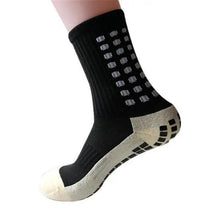 Load image into Gallery viewer, Stylish New Sports Anti Slip Soccer Socks Cotton Football Grip Socks For Men Breathable Sports Running Cycling Socks For Men
