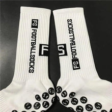 Load image into Gallery viewer, Stylish New Sports Anti Slip Soccer Socks Cotton Football Grip Socks For Men Breathable Sports Running Cycling Socks For Men
