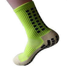 Load image into Gallery viewer, Stylish New Sports Anti Slip Soccer Socks Cotton Football Grip Socks For Men Breathable Sports Running Cycling Socks For Men
