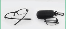 Load image into Gallery viewer, Stylish  Plastic Folding Reading Glasses For Women And  Men Frame Foldable Compact Folding Reading Glasses Women Men Blue Light Blocking Spring Hinge Readers Computer Slim Pocket Eyeglasses
