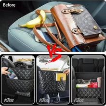 Load image into Gallery viewer, Stylish PU Leather Handbag Car-Mounted Storage Bag
