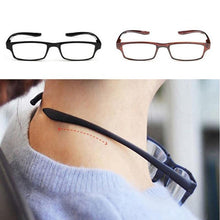 Load image into Gallery viewer, Stylish  Ultralight Hanging Stretch Reading Glasses For Men And Women Anti-fatigue HD Eyeglasses Diopter Sunglasses For Men New Unique Lightweight Design
