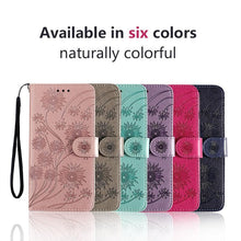 Load image into Gallery viewer, Stylish Wallet  Flip Cover Embossing Credit Cards Slot Pockets PU Leather Wallet Cover For Xiaomi Redmi Note 9 7 8 Pro 9A 7A 9C 8T 6 Leather Flip Book Case For Red MI 11 Note 10 9T 5 9S Po co X3 NFC M3 M4 4X Cover
