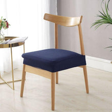 Load image into Gallery viewer, Stylish Waterproof Stretch Chair Seat Cover Elastic Seat Covers For Dining Room Chairs Home Simple Seat Covers For Chairs Soft Removable Dining Chair Slipcovers Stretch Solid Chair Covers Protectors for Dining Room Kitchen Chairs
