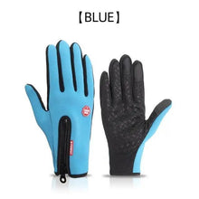 Load image into Gallery viewer, Stylish Winter Warm Cycling Gloves Fitness High Quality Men Women Wind Proof Bike Motorcycle Fishing Gloves Full Finger Touchscreen Gloves Cycling Gloves Touchscreen Waterproof Fleece Thermal Sports Gloves for Hiking
