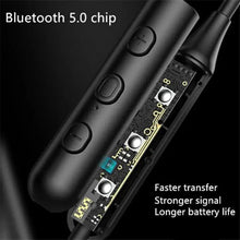 Load image into Gallery viewer, Stylish  Wireless Bluetooth Earphones Magnetic Sports Running Headset IPX5 Waterproof  Noise Cancelling Stereo Magnetic Earphones With Mic For Workout Running Gym

