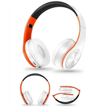 Load image into Gallery viewer, Stylish Wireless Bluetooth Headphone Stereo Headset Music Headset Foldable Wireless and Wired Stereo Headset Micro SD/TF FM For Cell Phone PC

