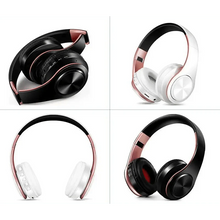 Load image into Gallery viewer, Stylish Wireless Bluetooth Headphone Stereo Headset Music Headset Foldable Wireless and Wired Stereo Headset Micro SD/TF FM For Cell Phone PC
