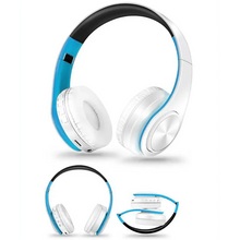 Load image into Gallery viewer, Stylish Wireless Bluetooth Headphone Stereo Headset Music Headset Foldable Wireless and Wired Stereo Headset Micro SD/TF FM For Cell Phone PC

