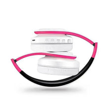 Load image into Gallery viewer, Stylish Wireless Bluetooth Headphone Stereo Headset Music Headset Foldable Wireless and Wired Stereo Headset Micro SD/TF FM For Cell Phone PC
