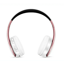 Load image into Gallery viewer, Stylish Wireless Bluetooth Headphone Stereo Headset Music Headset Foldable Wireless and Wired Stereo Headset Micro SD/TF FM For Cell Phone PC
