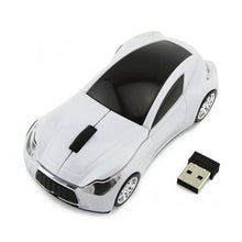 Load image into Gallery viewer, Stylish Wireless Computer Car Shape Mouse Mini 3D Ergonomic PC Gamer Mouse Retro Optical Mice 1600 DPI USB Receiver Suitable for PC/Computer/Laptop
