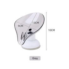 Load image into Gallery viewer, Suction Cup Soap Dish Holder Leaf-Shape Self-Draining Soap Saver Box Not Punched for Shower Bathroom Kitchen Soap Dishes Sponge Container with Suction Cup Leaf Shape Self Draining for Bathroom Kitchen Sink
