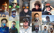 Load image into Gallery viewer, Summer Animal Bandana Neck Gaiter Tube Scarf Buff Party Halloween Half Mask Face Shield Sport Headband Balaclava Seamless Magic Head Scarf Breathable Bandana Turban Outdoor Hiking Quick-Dry Sweat Absorbing Scarves Multifunction Beanie Hat
