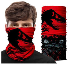 Load image into Gallery viewer, Summer Animal Bandana Neck Gaiter Tube Scarf Buff Party Halloween Half Mask Face Shield Sport Headband Balaclava Seamless Magic Head Scarf Breathable Bandana Turban Outdoor Hiking Quick-Dry Sweat Absorbing Scarves Multifunction Beanie Hat
