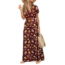 Load image into Gallery viewer, Summer Beach Stylish Womens Dress Long Casual V-Neck Party Comfort Fashion Women Dress
