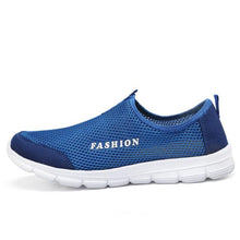Load image into Gallery viewer, Summer Breathable Comfortable Mesh Running Mens Shoes Trainers Walking Outdoor Sport Men Sneakers Running Shoes Ultra Lightweight Breathable Walking Shoes Non Slip Athletic Fashion Sneakers
