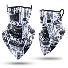 Load image into Gallery viewer, Summer Breathable Mesh Skull Hunting Cycling Bandana Sport Half Face Cover Mask Running Hiking Skiing Triangle Neck Warmer Scarf Motorcycle Protect Cycling Face Mask Anti-UV Neck Hood Half Face Breathable Dustproof Headband Triangle Sport Scarf
