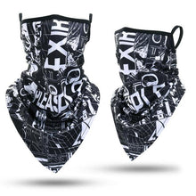 Load image into Gallery viewer, Summer Breathable Mesh Skull Hunting Cycling Bandana Sport Half Face Cover Mask Running Hiking Skiing Triangle Neck Warmer Scarf Motorcycle Protect Cycling Face Mask Anti-UV Neck Hood Half Face Breathable Dustproof Headband Triangle Sport Scarf
