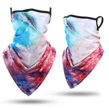 Load image into Gallery viewer, Summer Breathable Mesh Skull Hunting Cycling Bandana Sport Half Face Cover Mask Running Hiking Skiing Triangle Neck Warmer Scarf Motorcycle Protect Cycling Face Mask Anti-UV Neck Hood Half Face Breathable Dustproof Headband Triangle Sport Scarf
